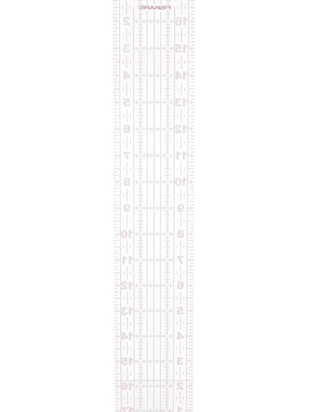 Fiskars Acrylic Sewing and Quilting Ruler 3” x 18” - Picture 2 of 7